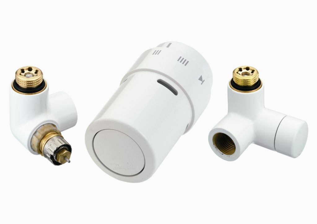 Zestaw RAX Danfoss lewy, RAL9010 - obrazek 2