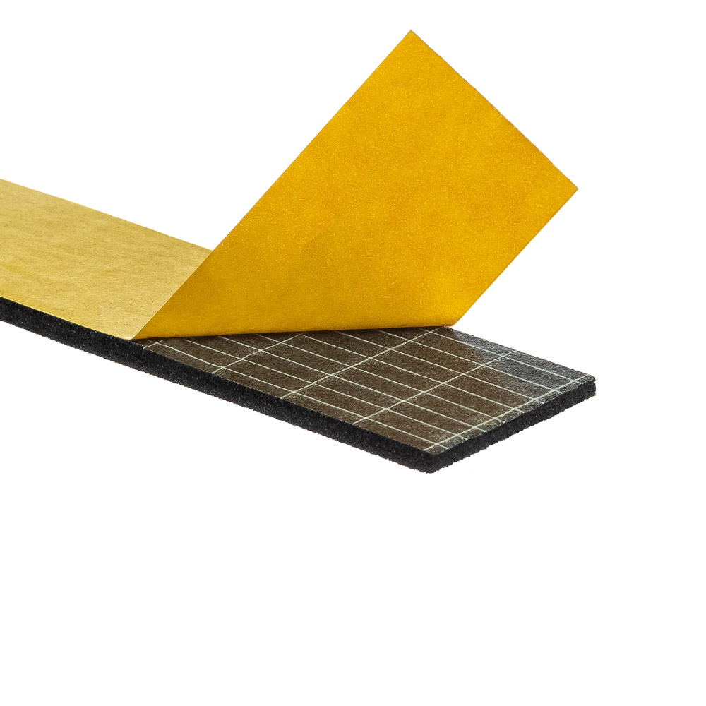 Uszczelka 2x30mm 40°ShA samoprzylepna EPDM 10mb wzmocniona