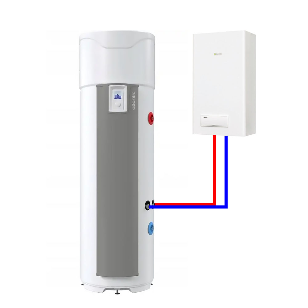 Pompa ciepła CWU AI COIL 270L 2500W wężownica