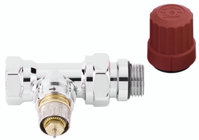 Zawór termostatyczny RA-NCX prosty chrom RA-N 22,9mm