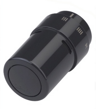 Głowica termostatyczna RAX 8-28 st.C czarna RAL 9005 mocowanie RA-N 22,9mm