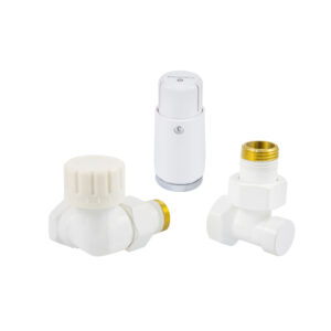 Zestaw Schlosser Mini 8-30 st.C 1/2 kątowy prawy biały