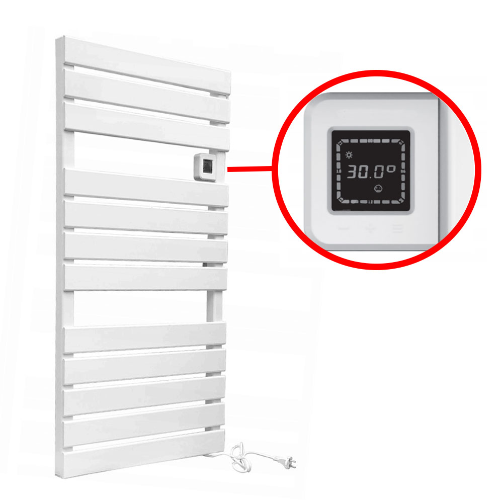 Grzejnik łazienkowy elektryczny 750W Boston 81120x550mm - obrazek 2
