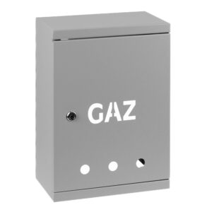 Skrzynka gazowa 35x20x10 cm TB szara na licznik zawór