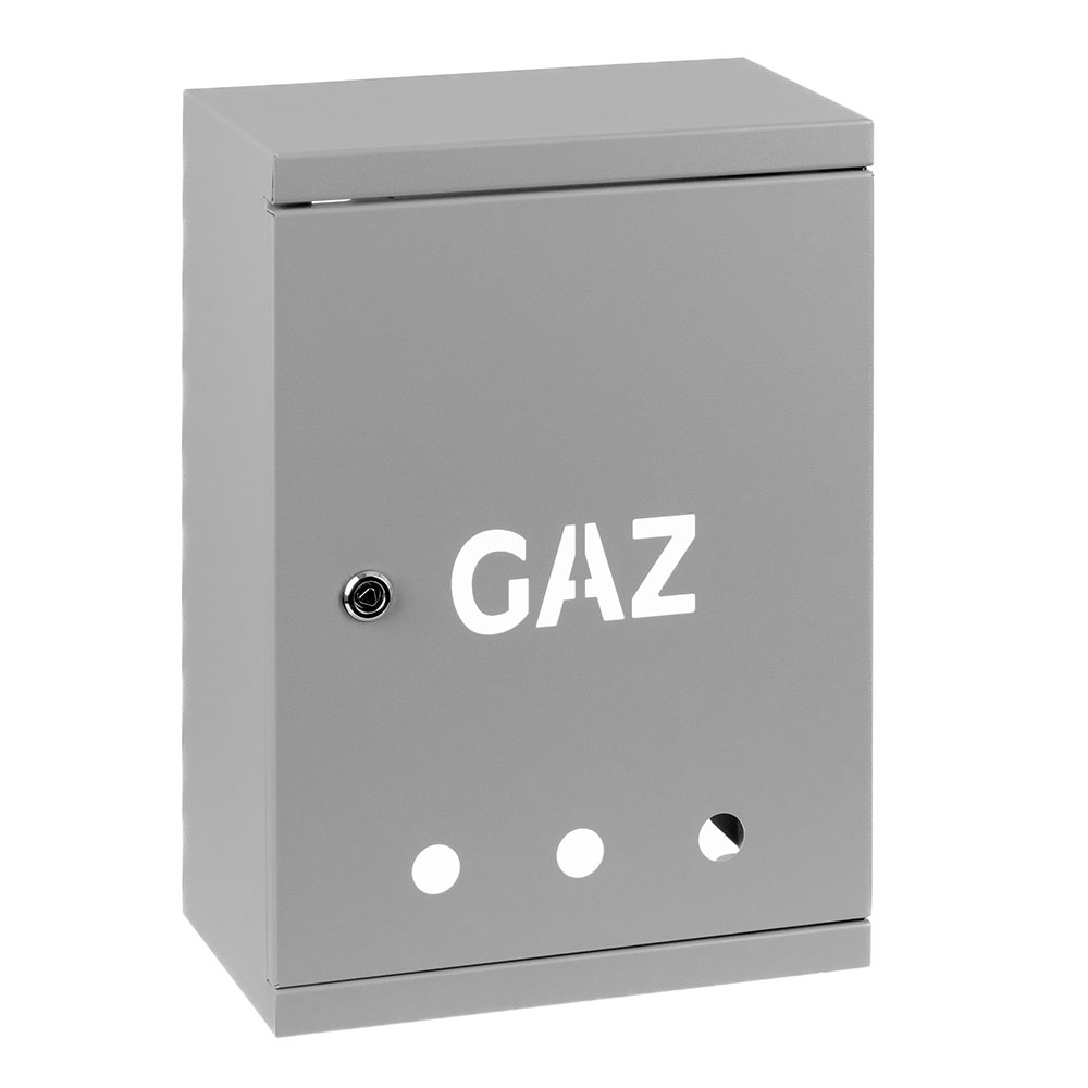 Skrzynka gazowa 35x20x10 cm TB szara na licznik zawór