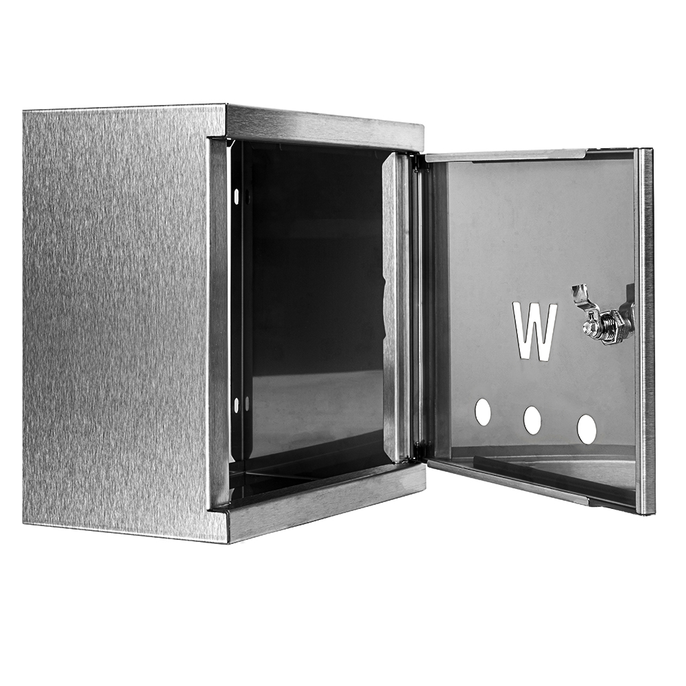 Skrzynka Woda 25x25x20 cm TB inox na licznik zawór wody - obrazek 2