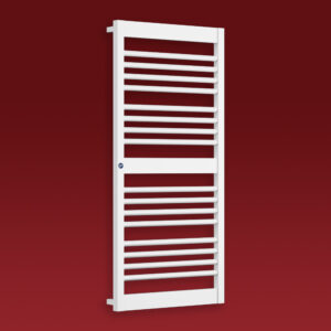 Grzejnik łazienkowy Frame 570x600mm przyłącze boczne B500mm RAL 9016