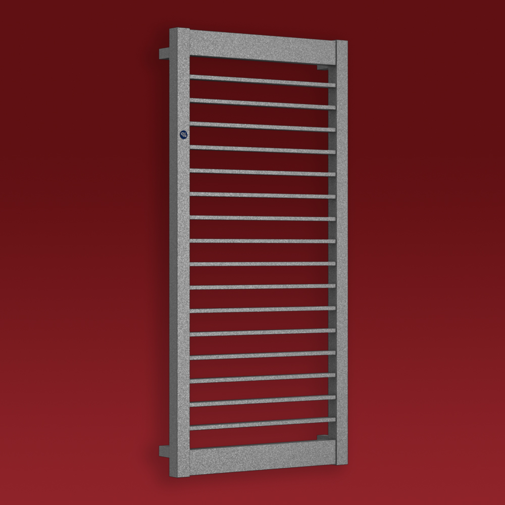 Grzejnik łazienkowy Modo 1376x400mm przyłącze D365mm aluminium RAL 9016