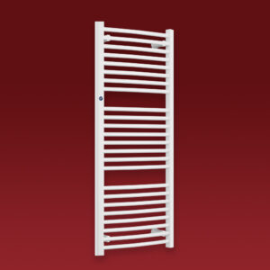 Grzejnik łazienkowy Omega 1173x800mm przyłącze D50mm RAL 9016