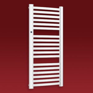 Grzejnik łazienkowy RETTO 1072x412mm przyłącze D50mm RAL 9016