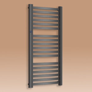 Grzejnik łazienkowy RETTO 1436x412mm przyłącze D335mm grafit RAL 9016