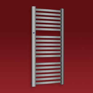 Grzejnik łazienkowy RETTO 1436x540mm przyłącze D465mm srebrny RAL 9016