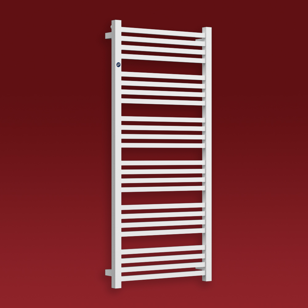 Grzejnik łazienkowy STICK 1480x400mm przyłącze D50mm RAL 9016