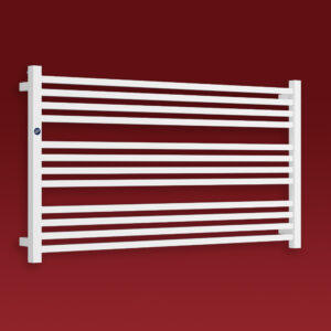 Grzejnik łazienkowy Stick Level 555x1800mm przyłącze boczne B500mm RAL 9016