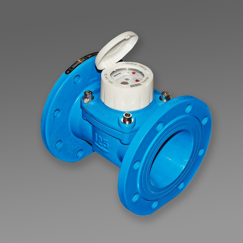 Wodomierz WDE-K50 DN80 fi190mm Q=100m3/h woda zimna (radio opcja)