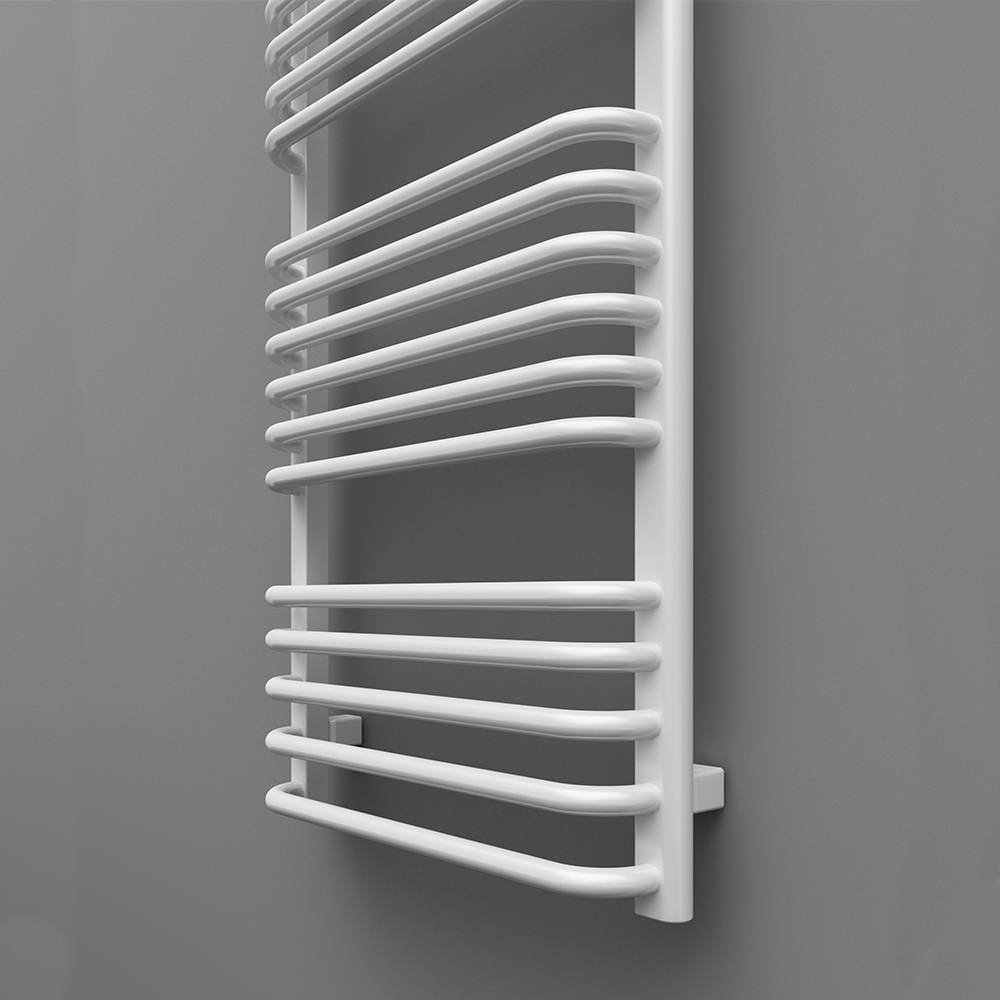 Grzejnik łazienkowy PBD 855x630mm przyłącze D590mm