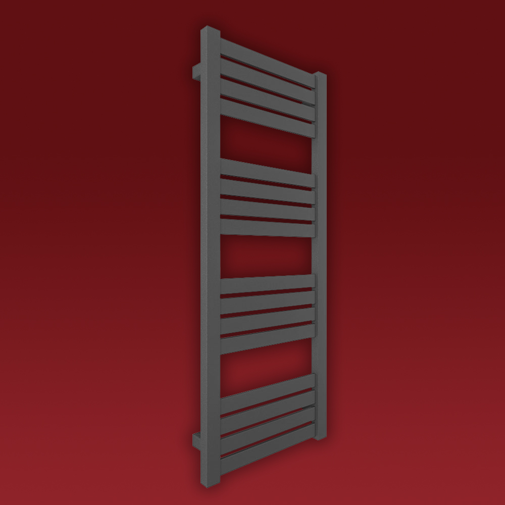 Grzejnik łazienkowy PBV 1410x440mm przyłącze D400mm szary metalic