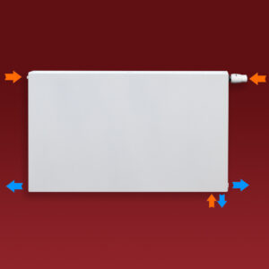 Grzejnik Stelrad Plan 22 600x2200x102mm przyłącze D50/B550mm RAL9016